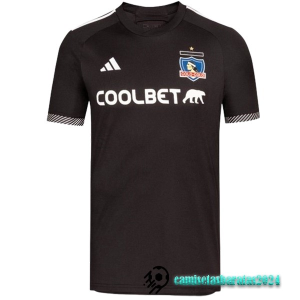 Replicas Tailandia Segunda Camiseta Colo Colo 2024 2025 Negro