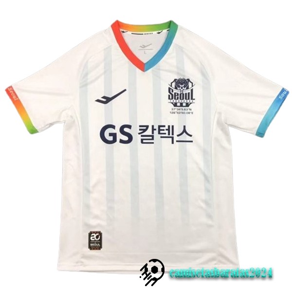 Replicas Tailandia Segunda Camiseta FC Seoul 2024 2025 Blanco