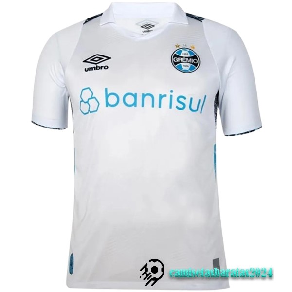 Replicas Tailandia Segunda Camiseta Grêmio FBPA 2024 2025 Blanco