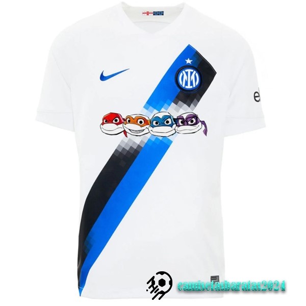 Replicas Tailandia Segunda Camiseta Inter Milán 2023 2024 I Blanco