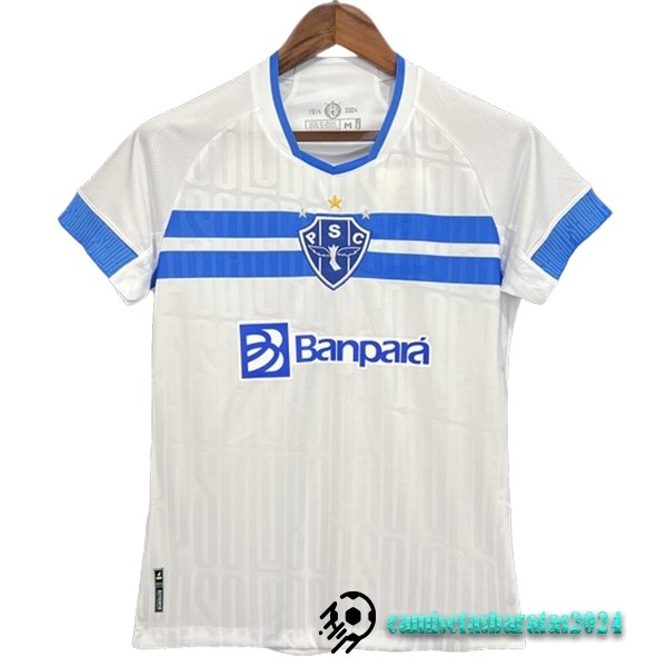 Replicas Tailandia Segunda Camiseta Paysandu 2024 2025 Blanco