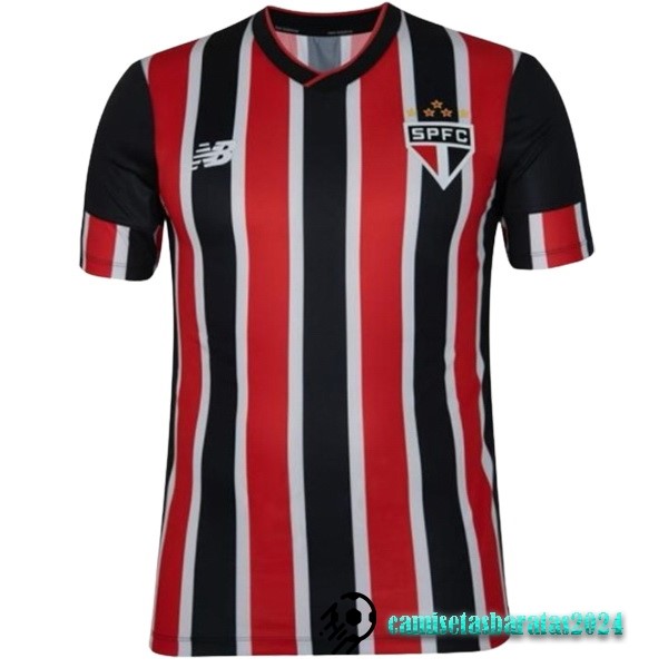 Replicas Tailandia Segunda Camiseta São Paulo 2024 2025 Rojo