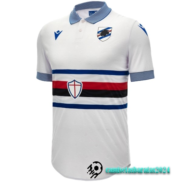 Replicas Tailandia Segunda Camiseta Sampdoria 2023 2024 Blanco