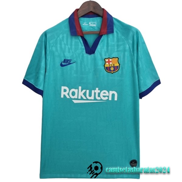 Replicas Tercera Camiseta Barcelona Retro 2019 2020 Verde