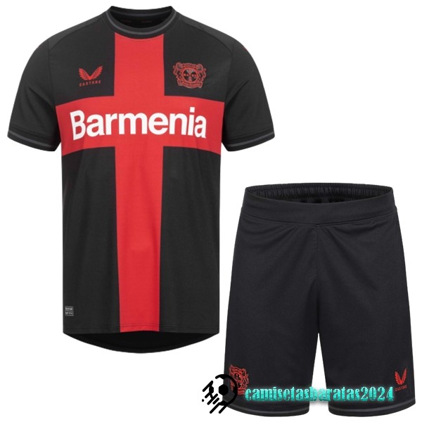 Replicas Tercera Conjunto De Niños Leverkusen 2023 2024 Negro