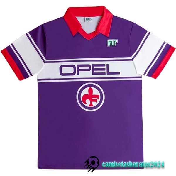 Replicas Casa Camiseta Fiorentina Retro 1984 1985