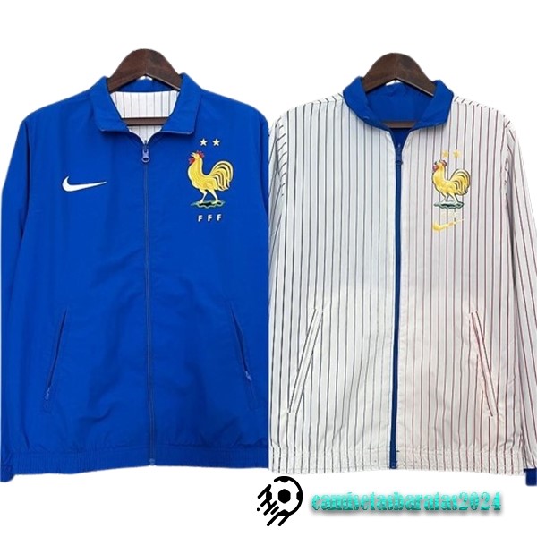 Replicas Rompevientos Francia 2024 Azul I Blanco