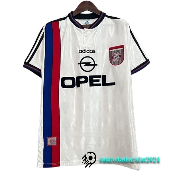 Replicas Segunda Camiseta Bayern Múnich Retro 1996 1998