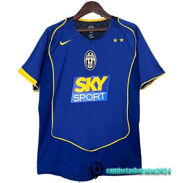 Replicas Segunda Camiseta Juventus Retro 2004 2005