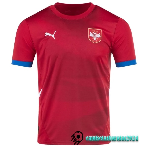Replicas Tailandia Casa Camiseta Serbia 2024