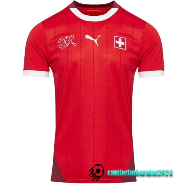 Replicas Tailandia Casa Camiseta Suiza 2024