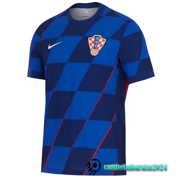 Replicas Tailandia Segunda Camiseta Croacia 2024