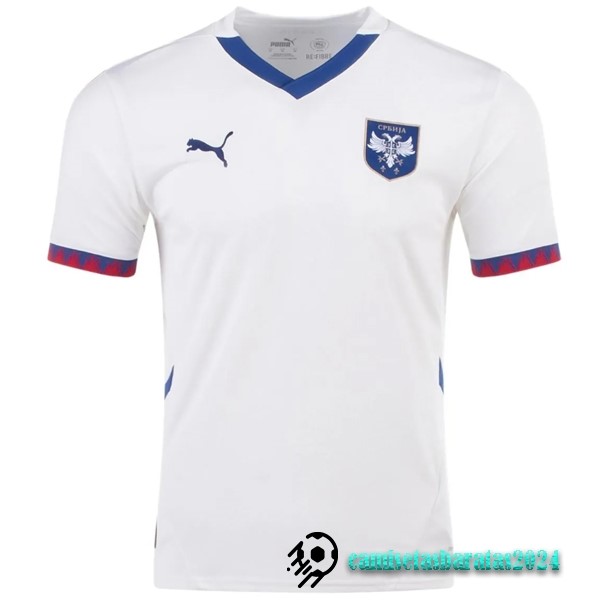 Replicas Tailandia Segunda Camiseta Serbia 2024