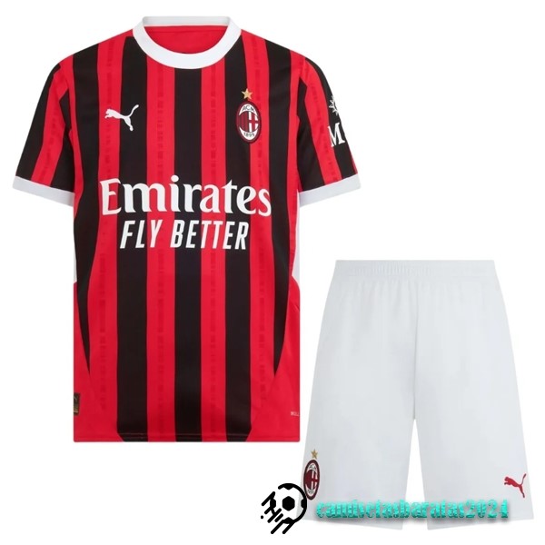 Replicas Casa Conjunto De Hombre AC Milan 2024 2025