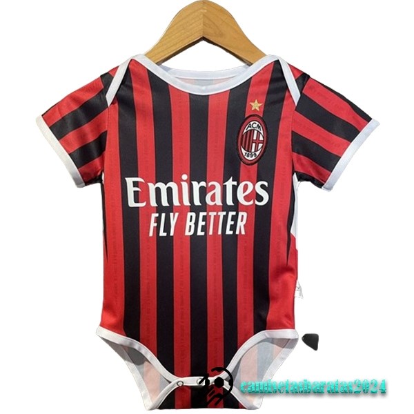 Replicas Casa Onesies Niños AC Milan 2024 2025