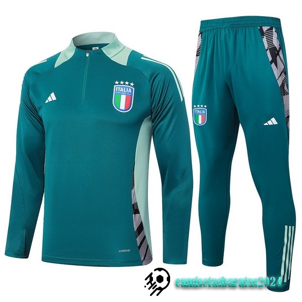 Replicas Conjunto Completo Sudadera Entrenamiento Italia 2024 Verde