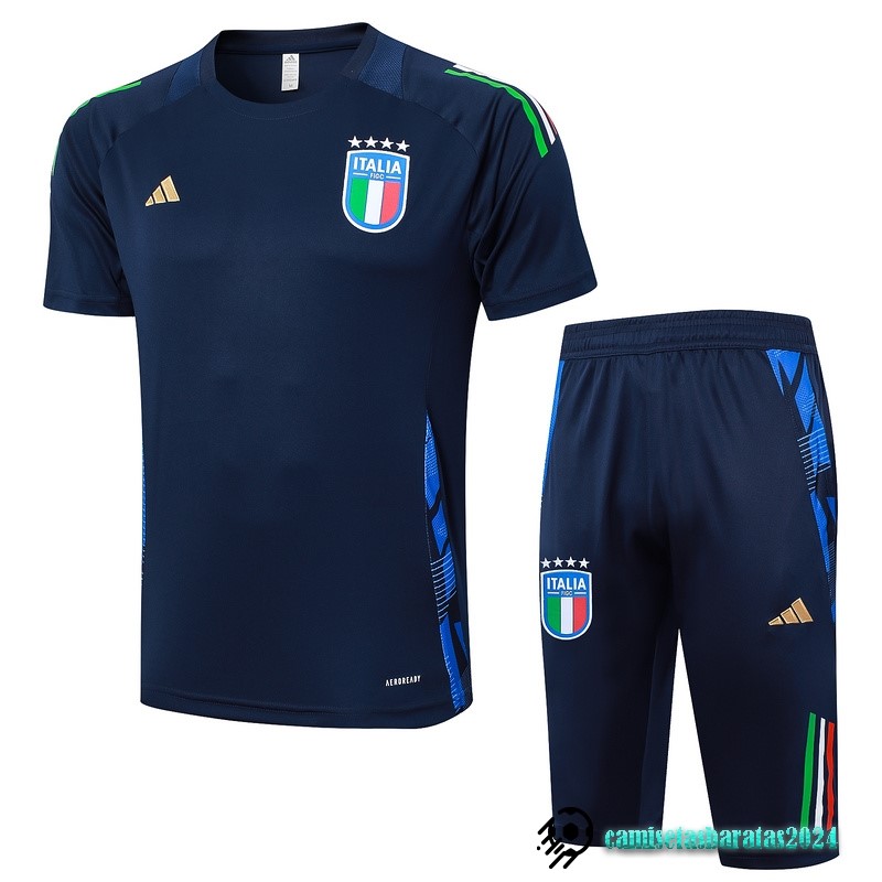 Replicas Entrenamiento Conjunto Completo Italia 2024 Azul Marino