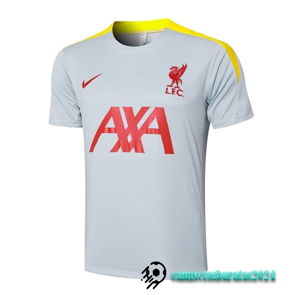 Replicas Entrenamiento Liverpool 2024 2025 Gris Amarillo