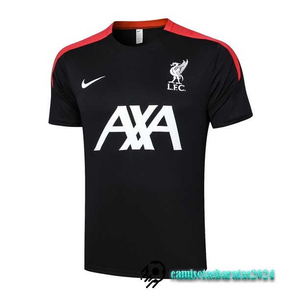 Replicas Entrenamiento Liverpool 2024 2025 Negro Blanco