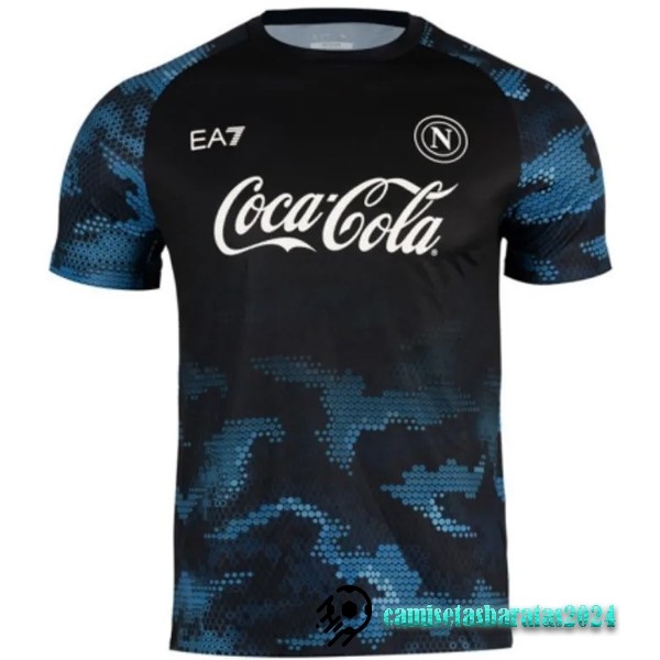 Replicas Entrenamiento Napoli 2024 2025 Negro Azul