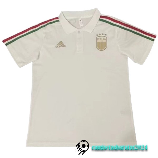 Replicas Polo Italia 2024 Blanco