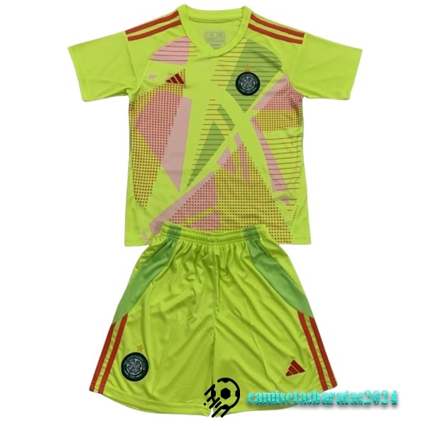 Replicas Portero Conjunto De Niños Celtic 2024 2025 Amarillo