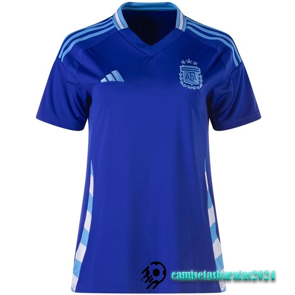 Replicas Segunda Camiseta Mujer Argentina 2024