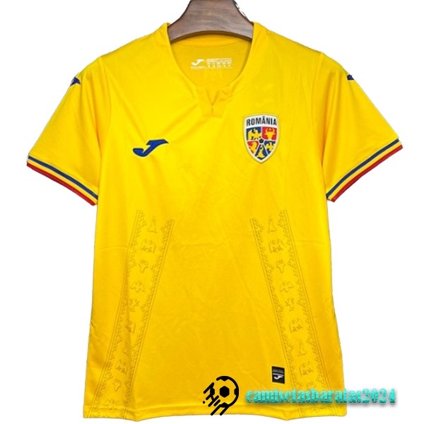 Replicas Tailandia Casa Camiseta Rumania 2024