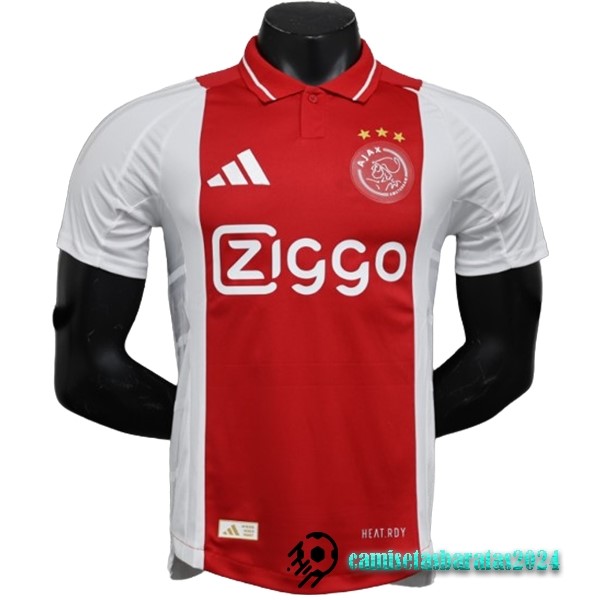 Replicas Tailandia Casa Jugadores Camiseta Ajax 2024 2025