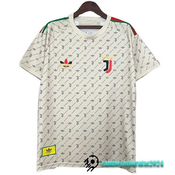 Replicas Tailandia Especial Camiseta Juventus 2024 2025 Amarillo