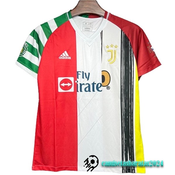 Replicas Tailandia Especial Camiseta Juventus 2024 2025 Rojo Blanco